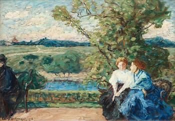 Nils Kreuger, "Terrassen vid Rosendal" (The terrace at Rosendal).