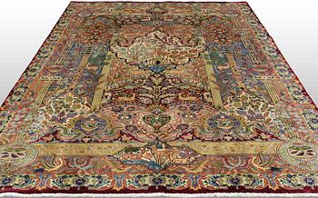 Matta, Kashmar, ca 335 x 249 cm.