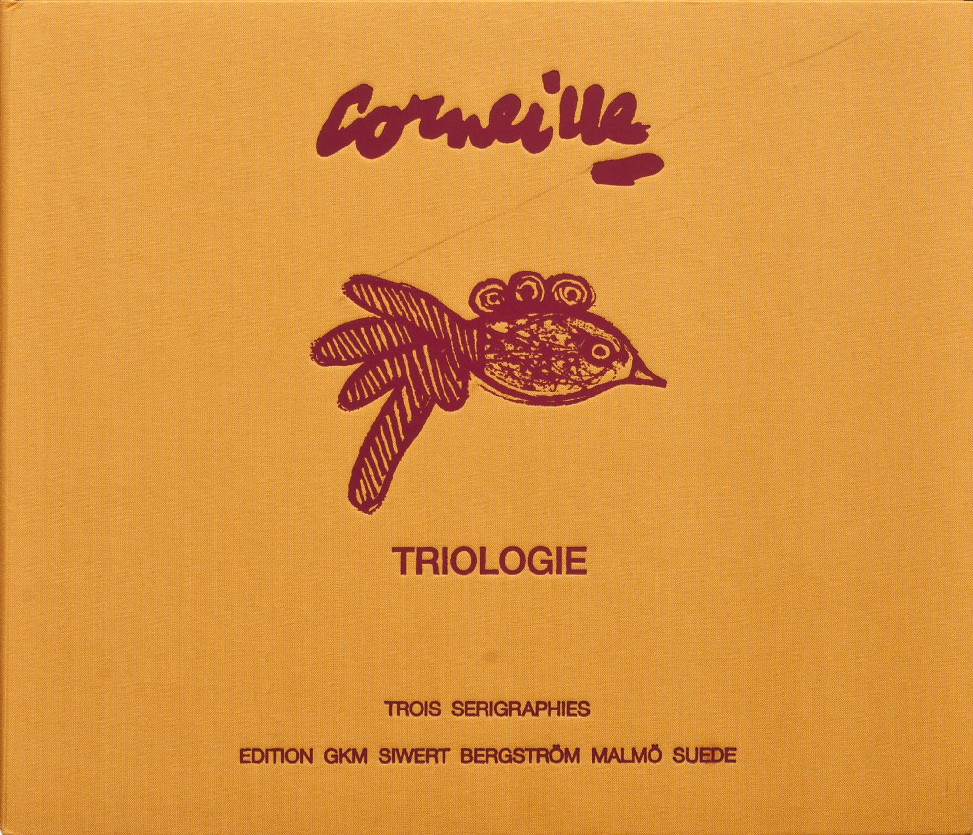 BEVERLOO CORNEILLE, mapp, 3 st. Serigrafier, numrerade, signerade och daterade -91. 10/160. GKM edition.