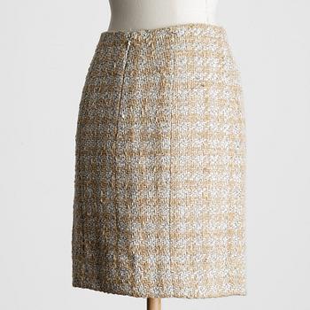 Chanel, suit, two-piece, vintage. Size Fr 36.