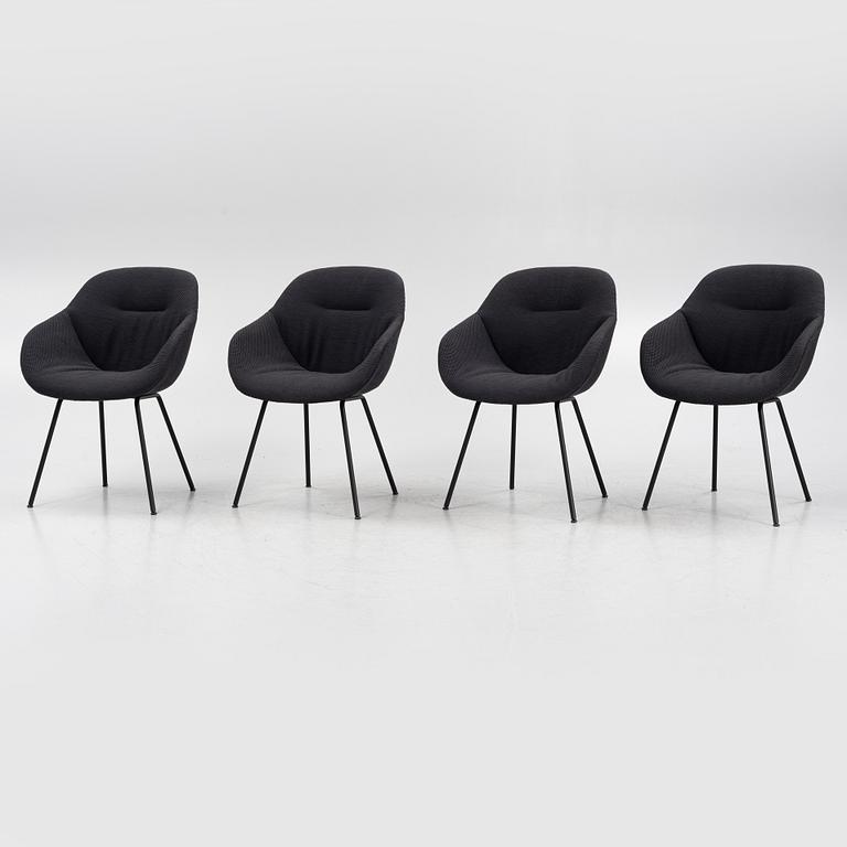 Hee Welling & HAY, karmstolar, 4 st, "AAC 127", About a Chair, HAY, Danmark.