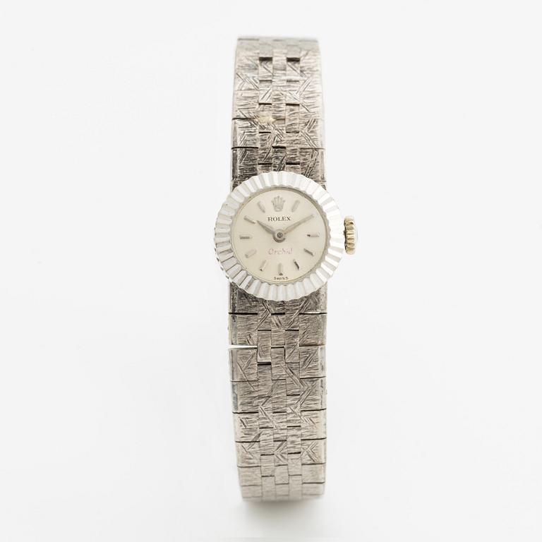 Rolex, Orchid, wristwatch, 16 mm.