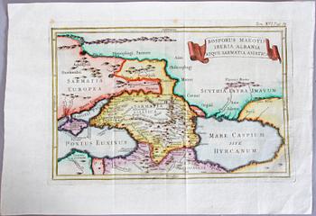 KARTA, Emanuel Bowen, 1749.