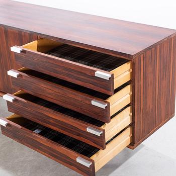 SIDEBOARD, palisander, 1900-talets andra hälft, Cites-intyg medföljer.