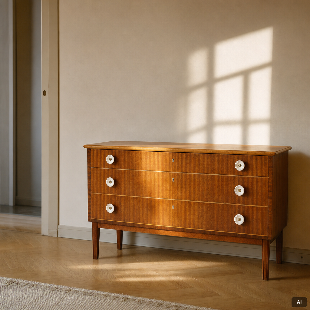 Chest of drawers, Swedish Modern, 1940s.