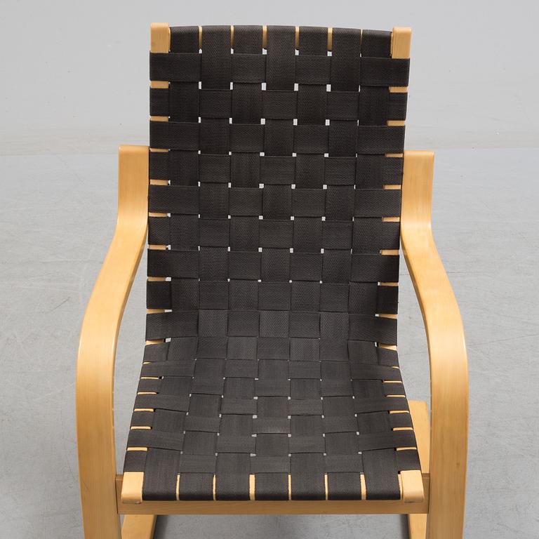 A late 20th century '406' armchair for Artek, designed by Alvar Aalto.