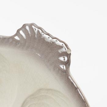 Fiskservis, 33 delar, flintgods, Waechtersbach, Tyskland, 1900-talets första hälft.