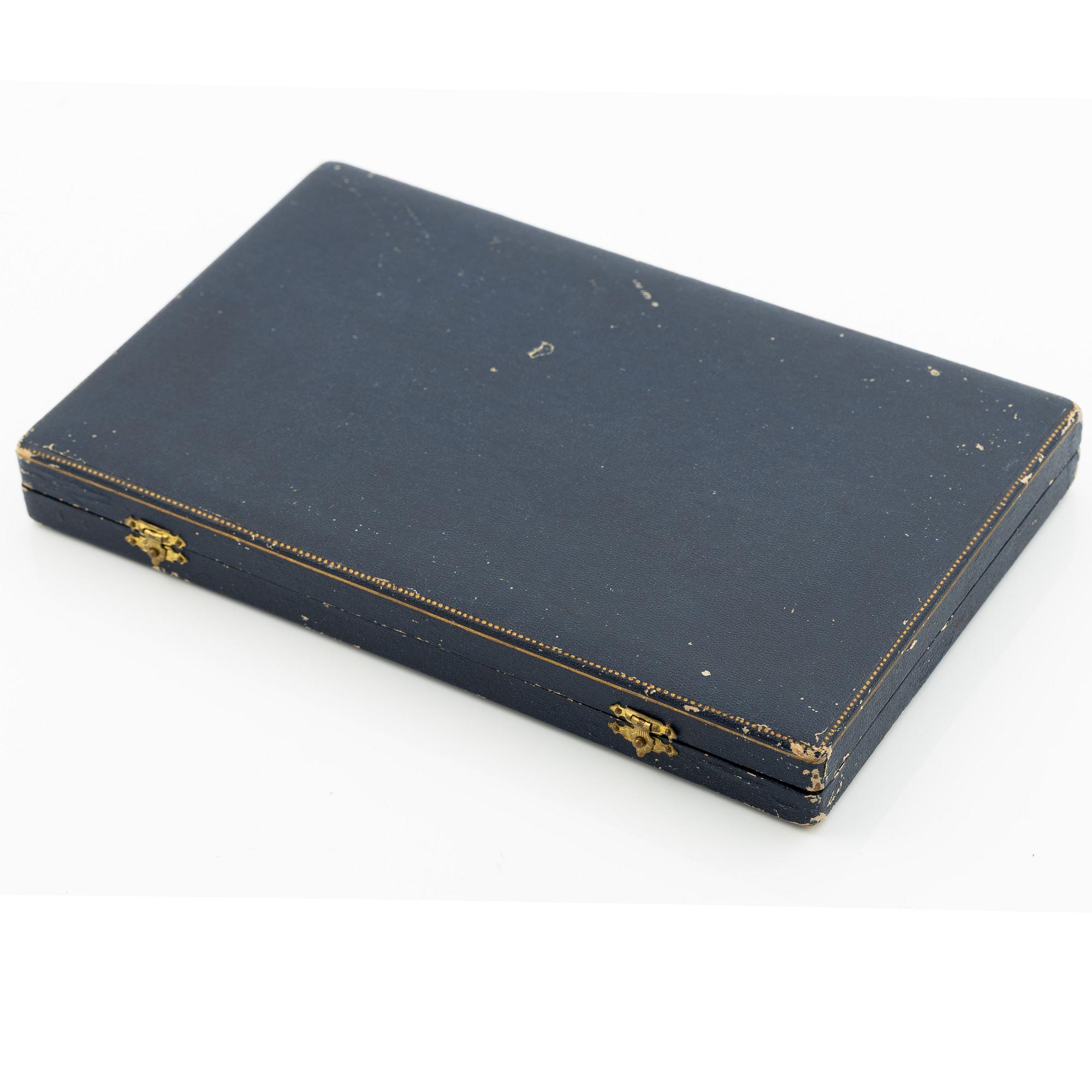 A case with 56 loose gemstones.