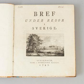 BOK, Linnerhielms klassiska illustrerade reseböcker från sekelskiftet 1800.