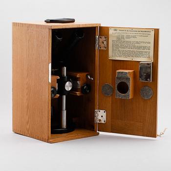 MIKROSKOP, metall, Zeiss, Tyskland, 1900-talets första hälft.