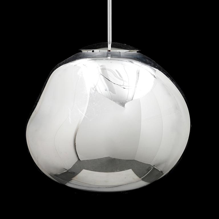 TOM DIXON, A 'Melt' ceiling lamp.