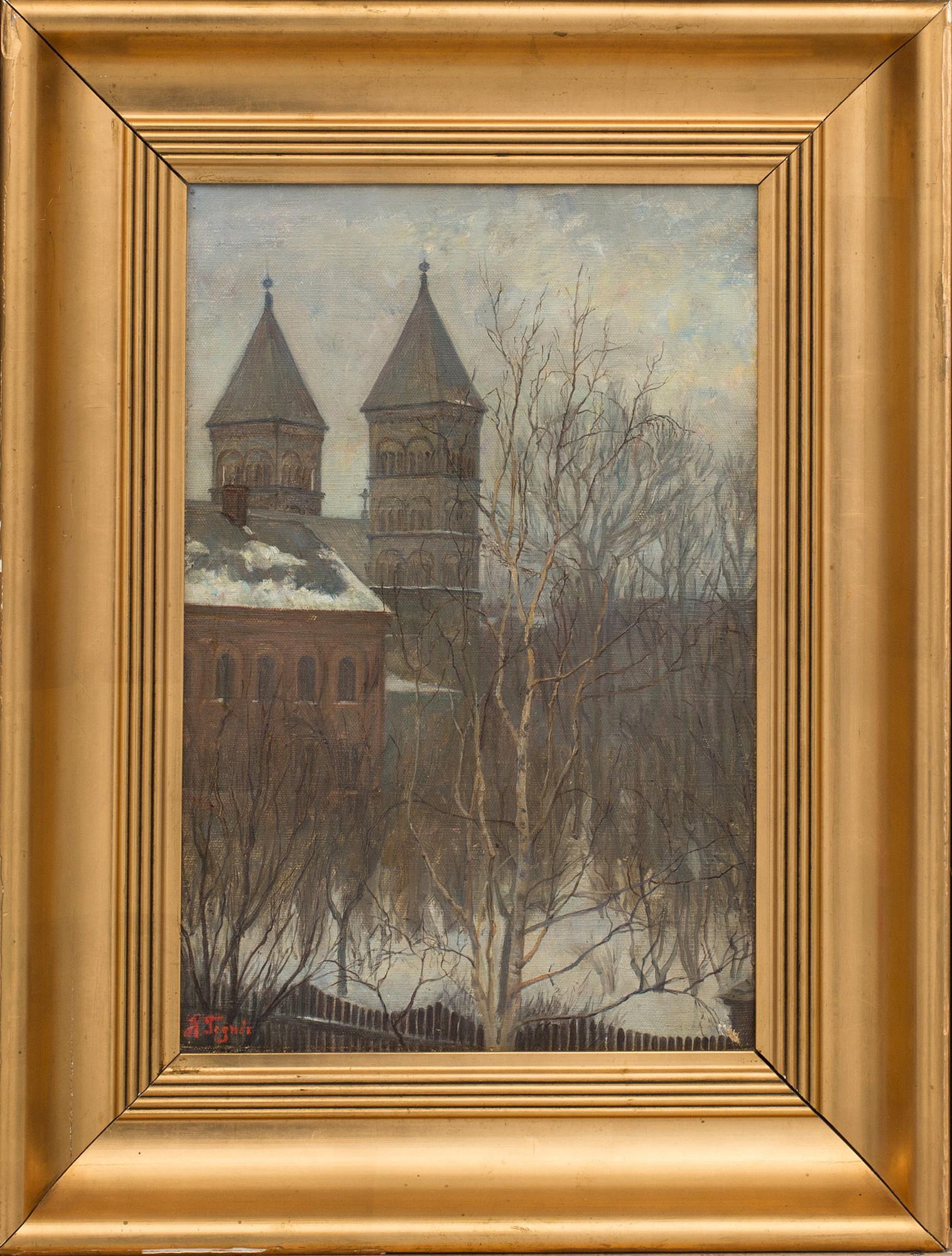 HEDVIG TEGNER, signed painting.