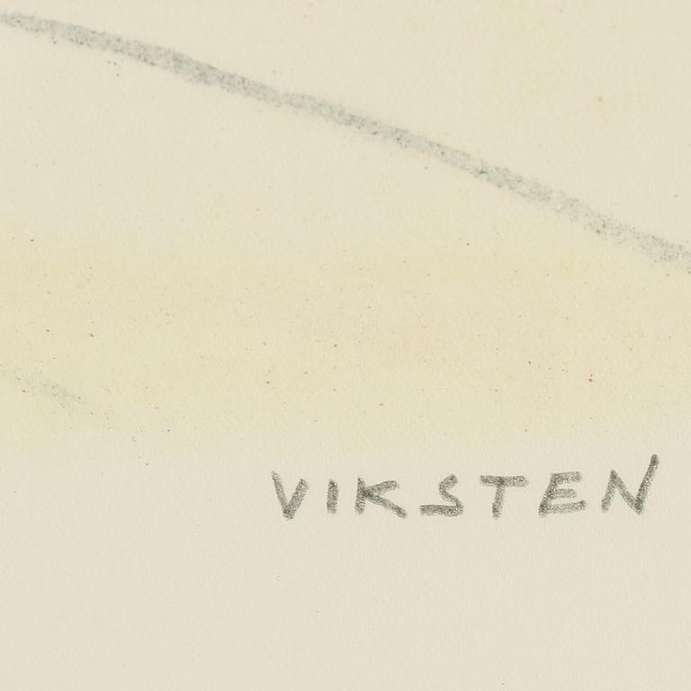 HANS VIKSTEN, Lithographs, 3, signed.