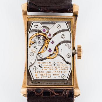 Patek Philippe, Genève, "The Hour Glass", "No subsidiary seconds".