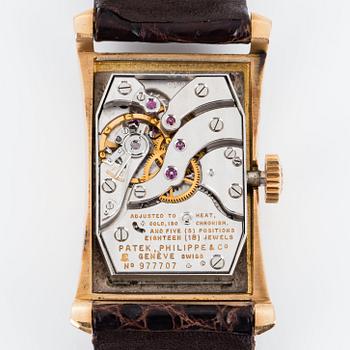 PATEK PHILIPPE, Genève, "The Hour Glass", "No subsidiary seconds".