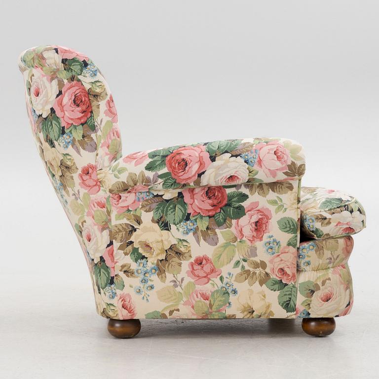 Josef Frank, armchair, model 336, Svenskt Tenn.