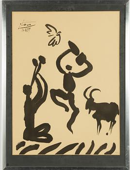 Pablo Picasso, efter, "La danse du berger".