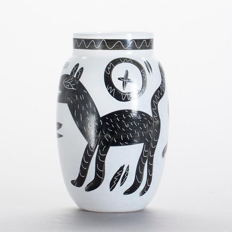 VAS, sign Kosta Boda artist coll 48734 Ulrica HV.