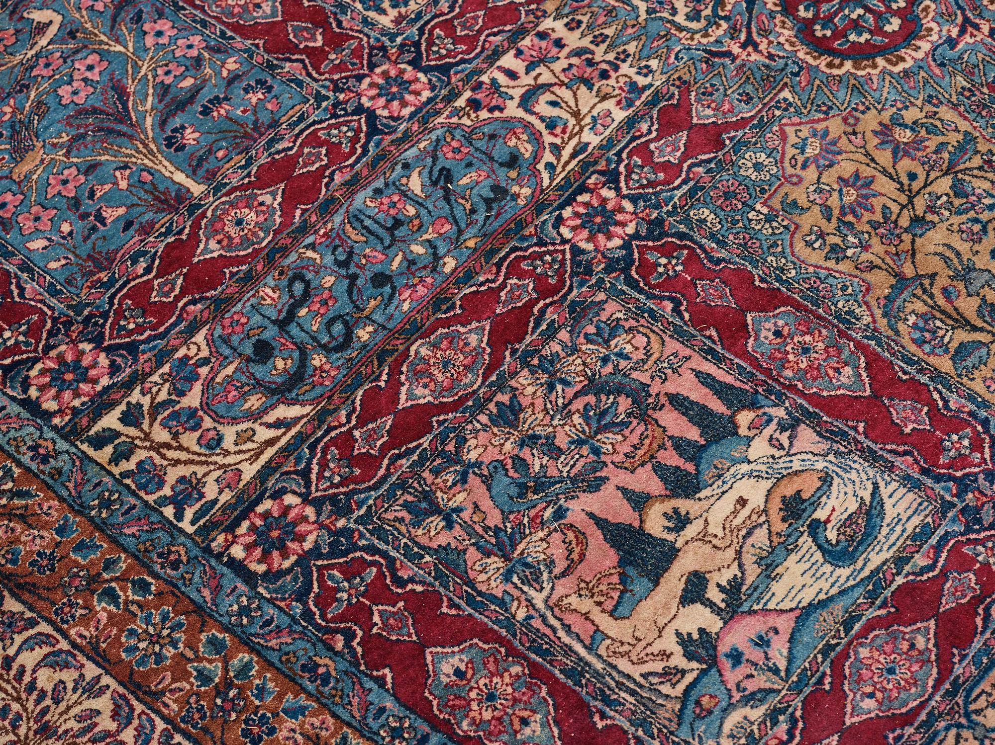 MATTA, semiantik Kirman, ca 591,5-593 x 324-327 cm.