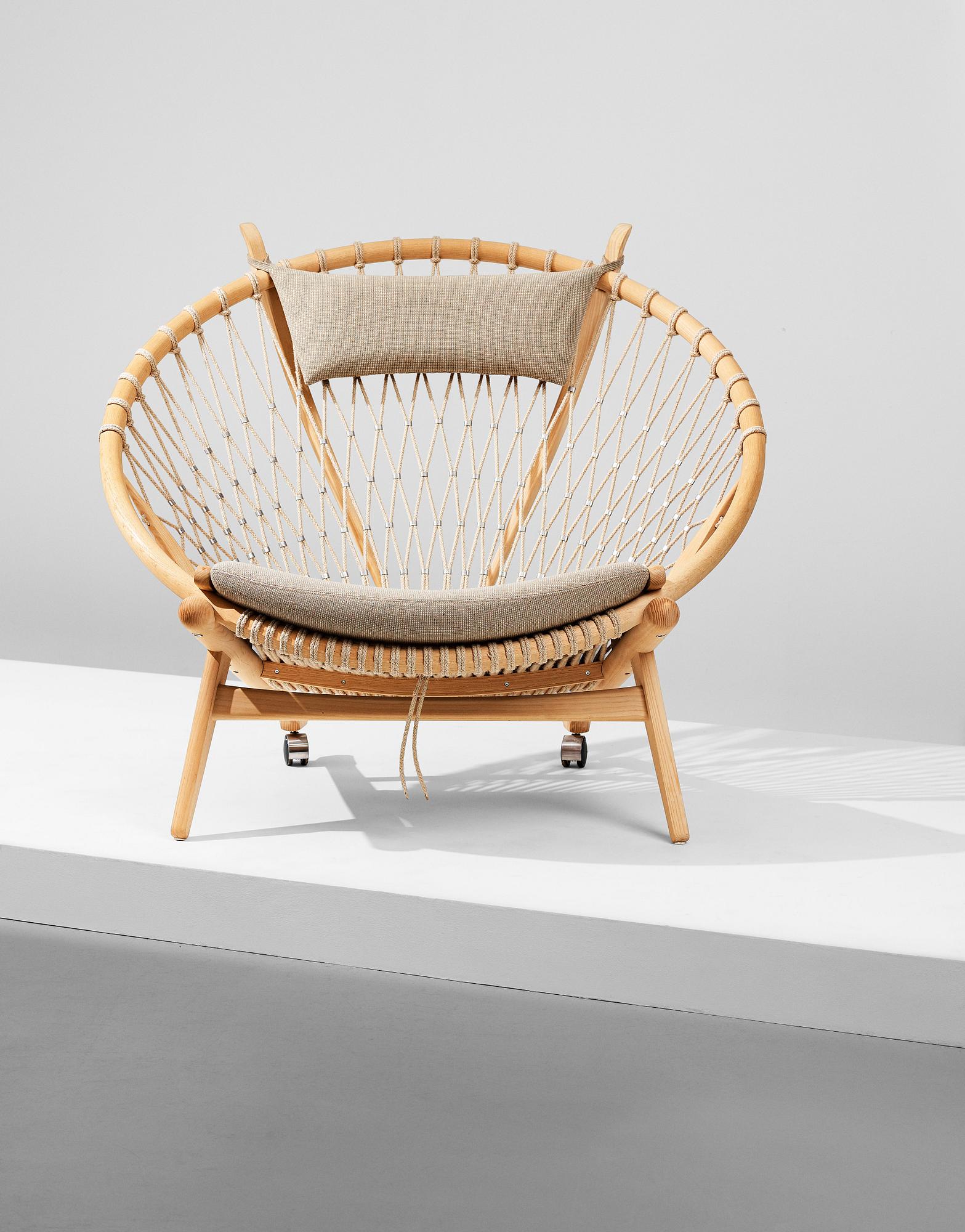 HANS J WEGNER, an easy chair, "Cirkelstolen", "PP130", P.P møbler, Denmark, 2006.