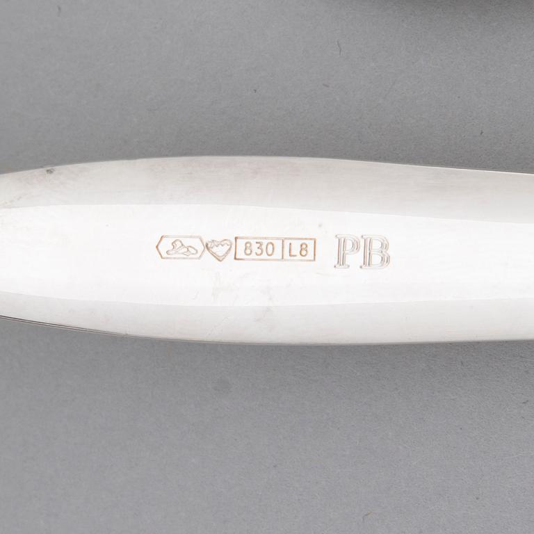 TAPIO WIRKKALA, ATERINSARJA, 138 kpl, "Tapio", hopeaa, Kultakeskus, Hämeenlinna n. 1980.