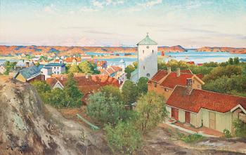 45. Johan Ericson, View over Marstrand.