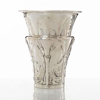 Bägare, silver, jugend, CA Sandberg, Helsingborg 1919.