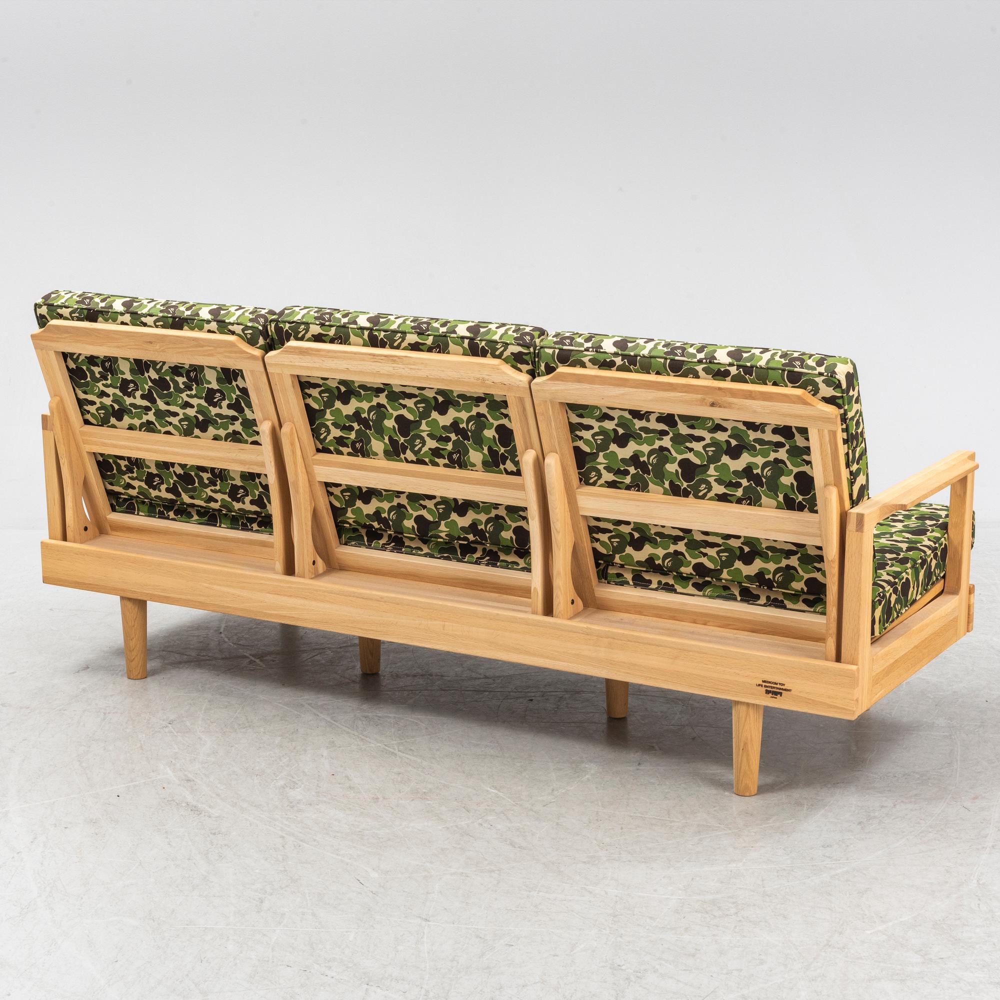 Bathing Ape (BAPE) x FABRICK x Karimoku, sofa, 'CAMO* 2012.