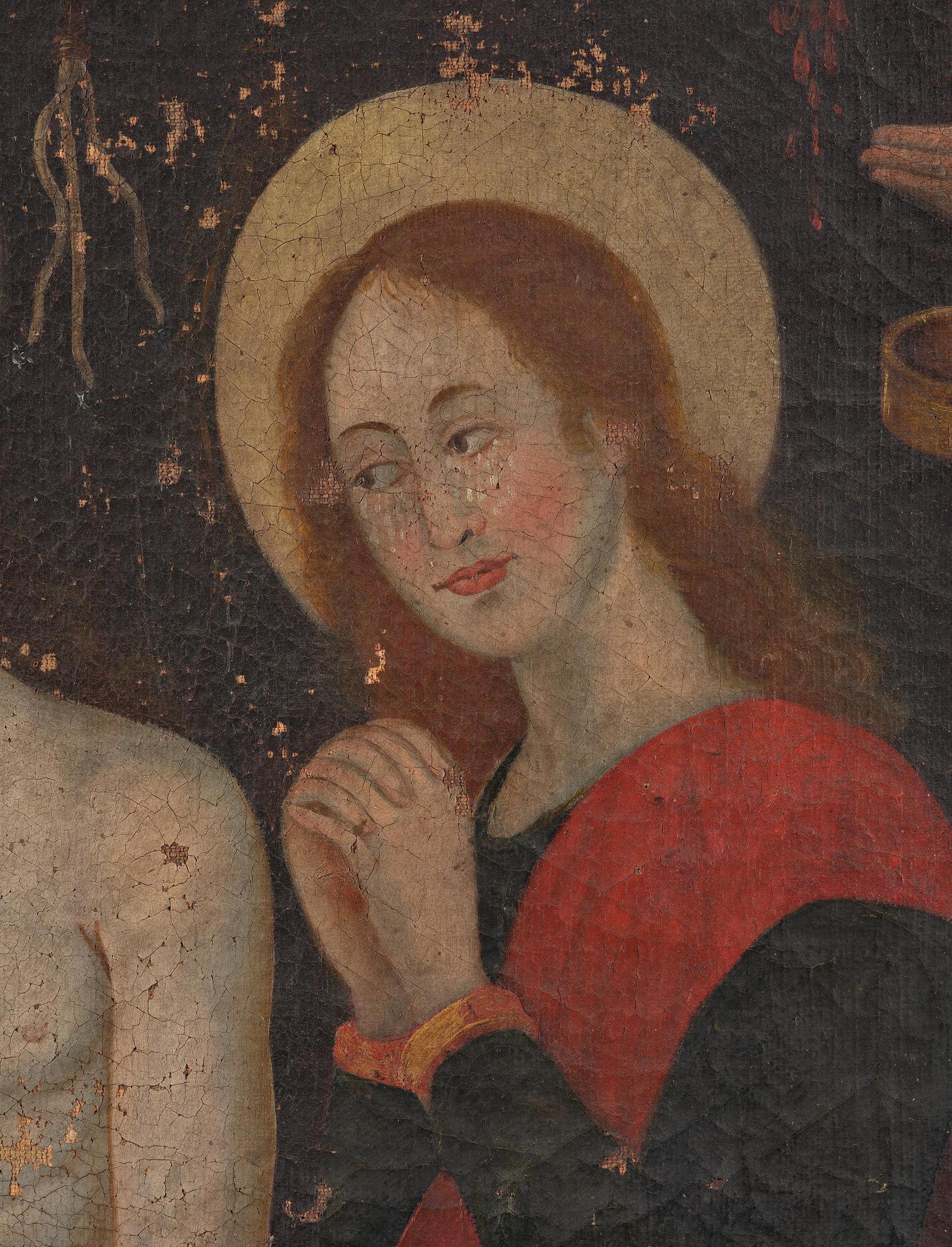 Italian school, probably 17th century, True portrait of the most holy pieta of Caninbio.