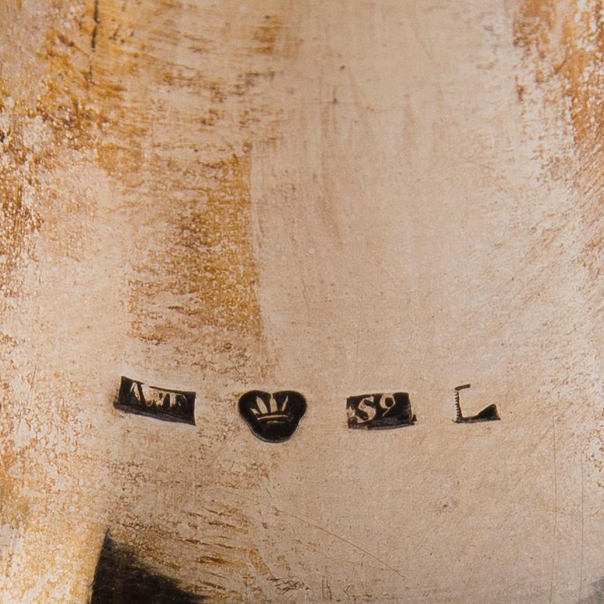 A Finnish neo rococo silver samovar by Anders Wilhelm Felixsson, Lovisa 1851.