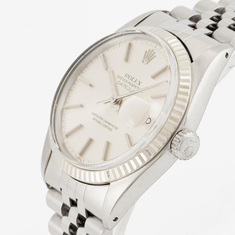 Rolex, Oyster Perpetual, Datejust, armbandsur, 36 mm.