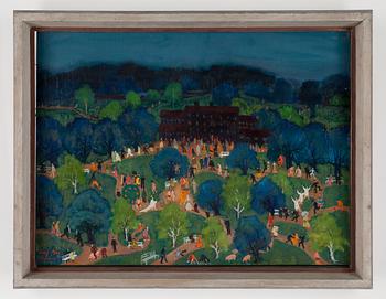 Carl Josef Alexandersson, "Dårhusparken" (In madhouse horticultural).