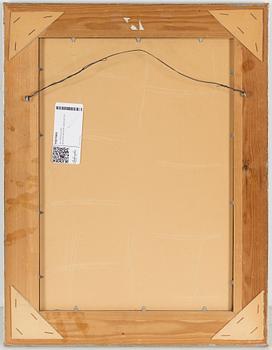 ALY BEN SALEM, gouache/watercolour, signed.