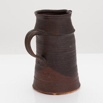 Kyllikki Salmenhaara, a stoneware pitcher signed KS Arabia.