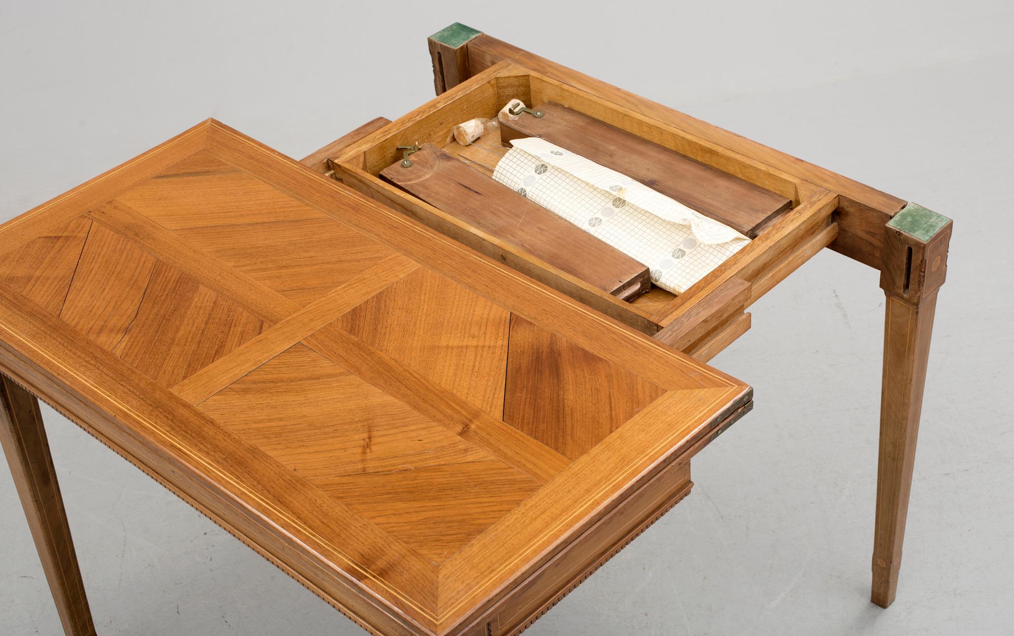 SPELBORD, gustaviansk stil, 1900-tal.
