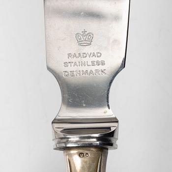 Cutlery, 28 pieces, silver, including CG Hallberg, Stockholm, 1904.