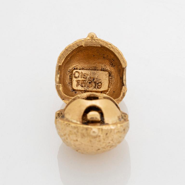 Ole Lynggaard collier med lås 18K guld.