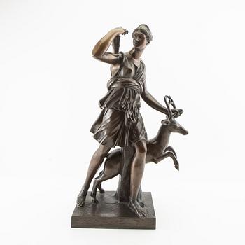 Sculpture "Diana of Versailles" or "Diana the Huntress (Artemis)".