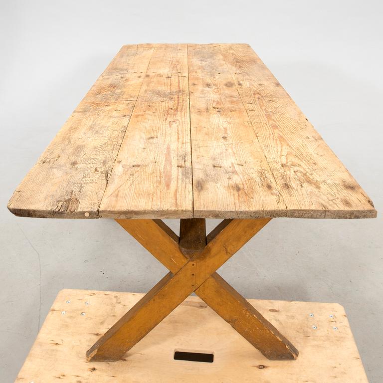 Gateleg table circa 1900.