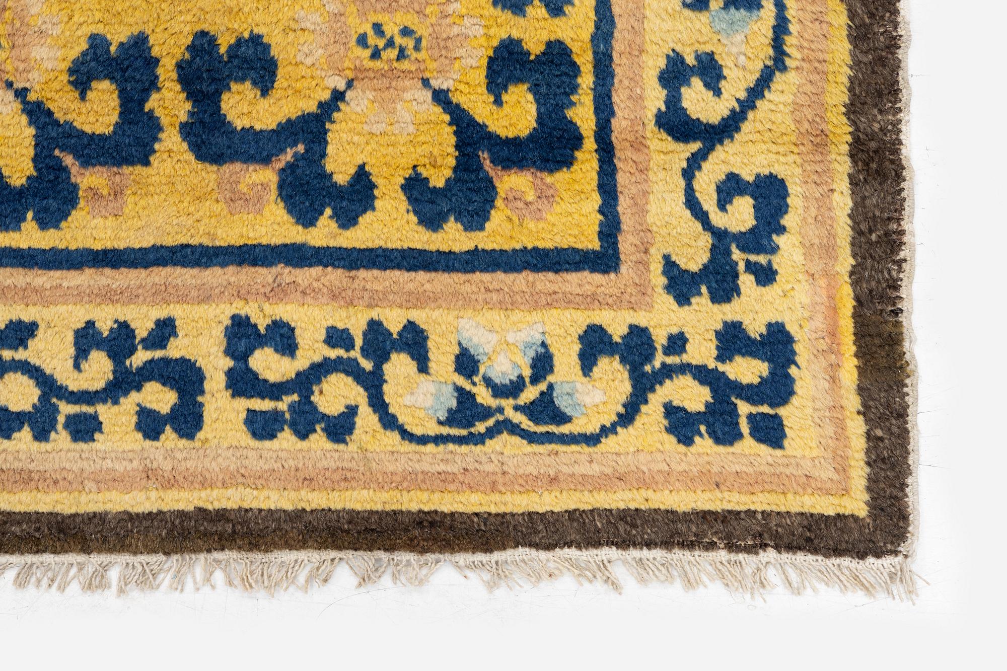 Matta, antik, Ningxia, Qingdynastin, 1700-tal, 152 x 83 cm.