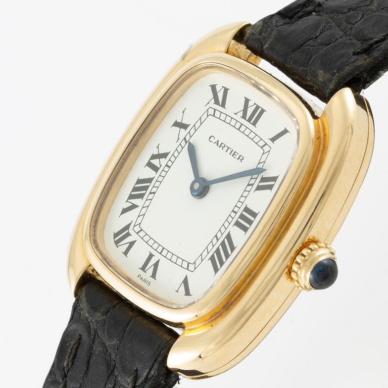 Cartier, Gondole, "Paris Dial", ca 1975.