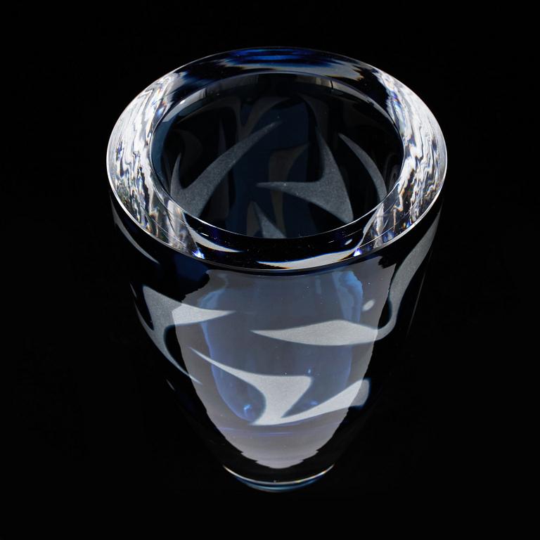 VAS, glas, Vicke Lindstrand, Kosta, 1900-tal.