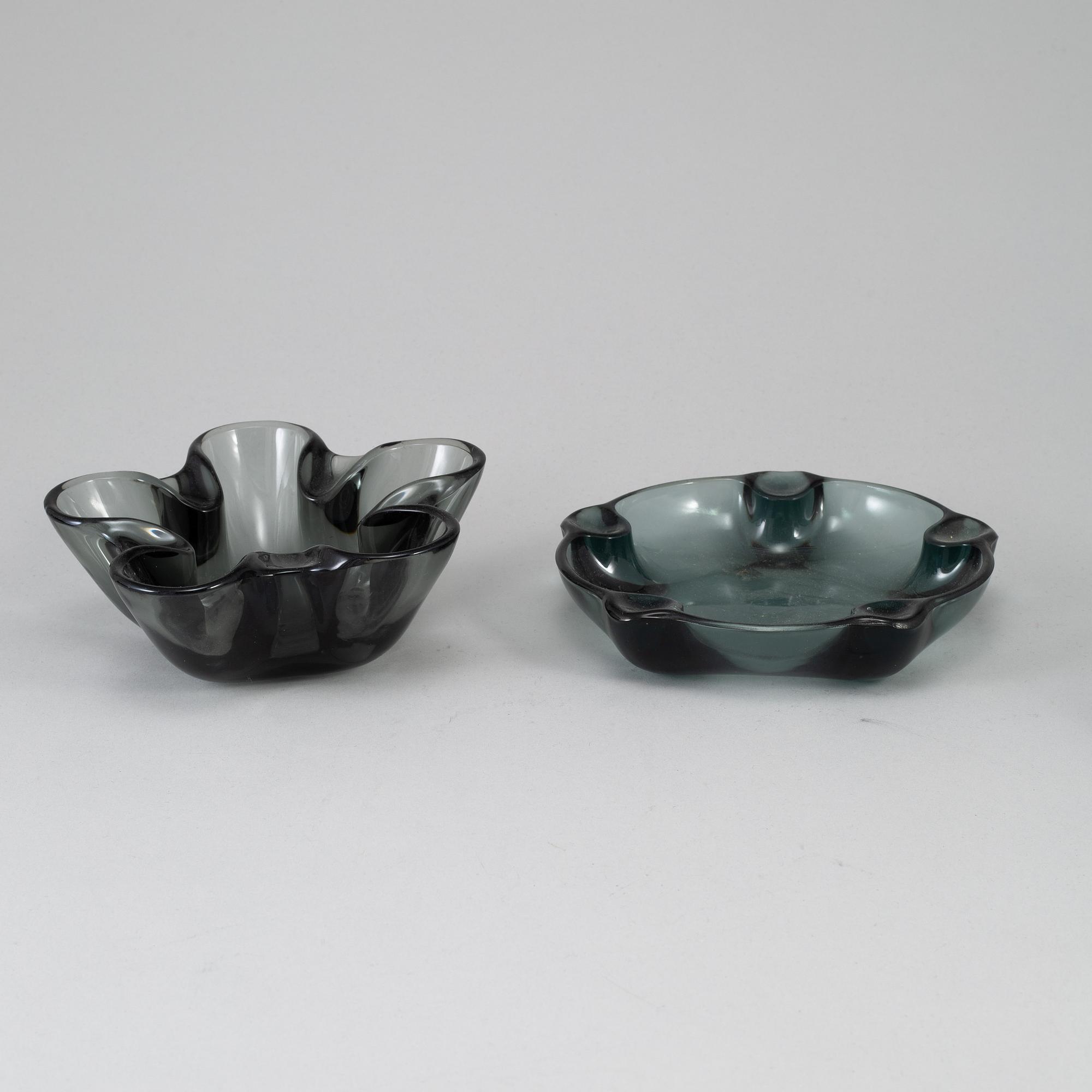 WILHELM WAGENFELD, Askfat, ”Faktotum”,  ”Corona”, "Ascher", Vereinigte Lausitzer Glaswerke.