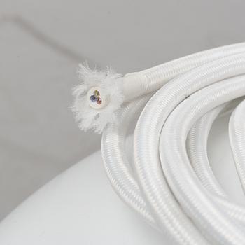 Wilhelm Lauritzen, a 'VL45 Radiohus Pendant' glass ceiling light, Louis Poulsen, Denmark.