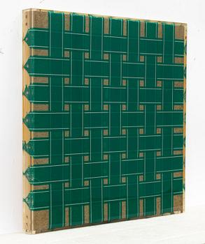 Clay Ketter, "Green lawnchair A”.