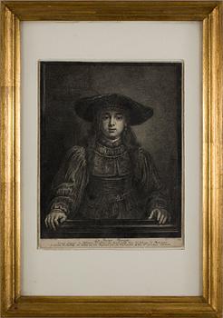 Georg Friedrich Schmidt · GEORG FRIEDRICH SCHMIDT, etsning, dat. 1769.
