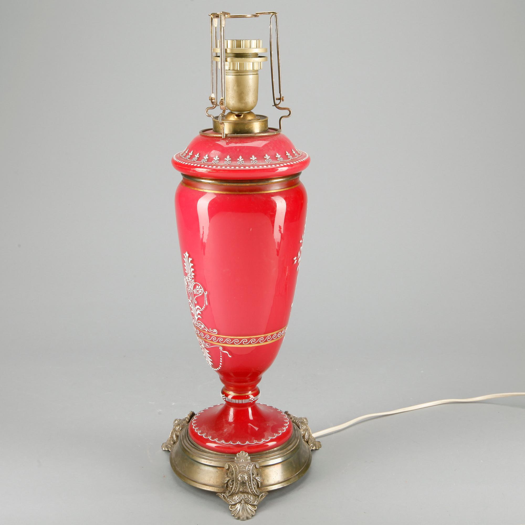 LAMPA, 1900-talets början, bär signatur.