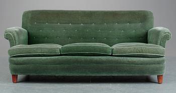A Josef Frank sofa, Svenskt Tenn, 1930's-40's, model 568,