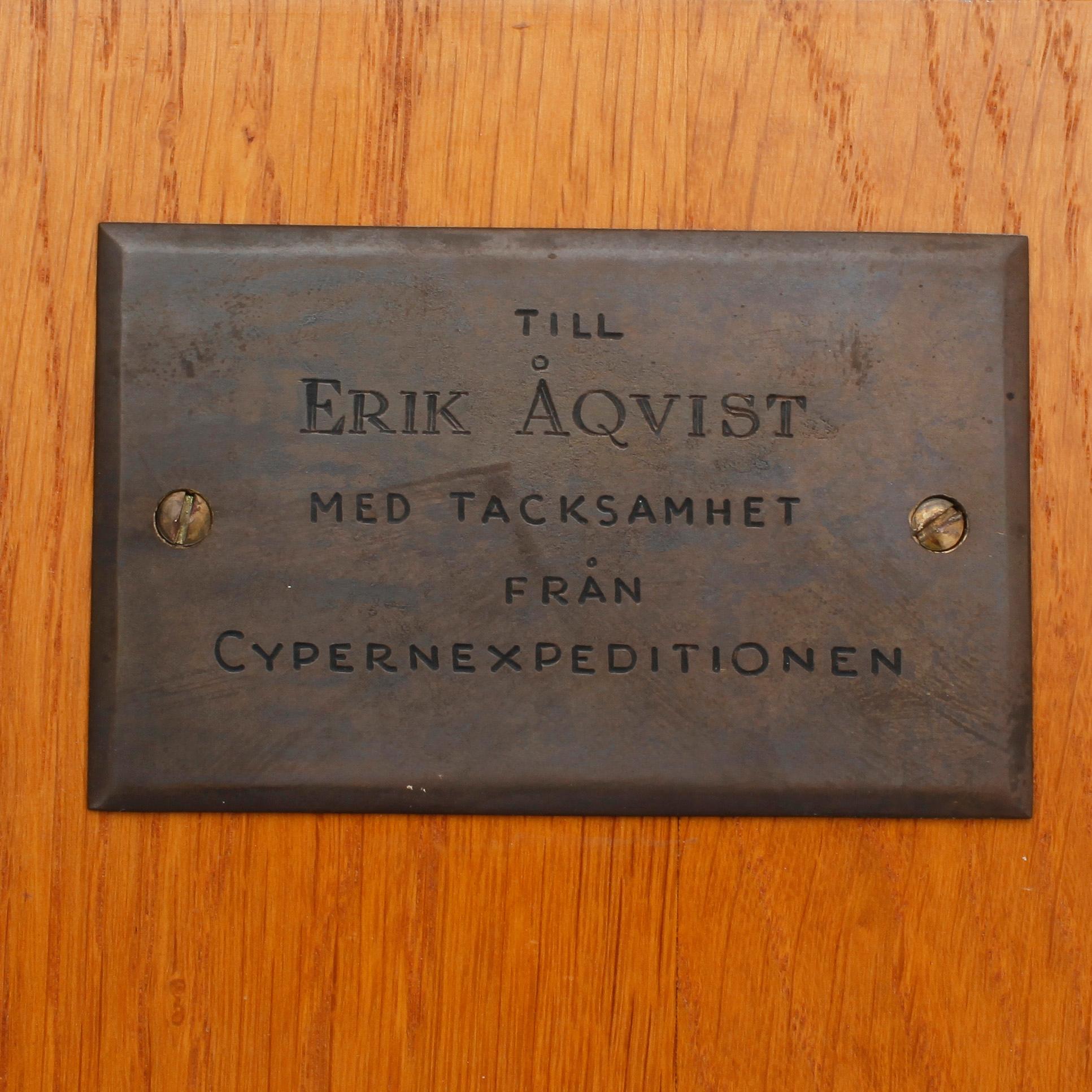 SKULPTUR, brons, Cypern, kopia från 1900-talet, märkt H.B, copia.