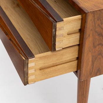 Nils Klausen, a mirror and chest of drawers, Centralmöbler Bolighus, Odense, Denmark, 1960s.